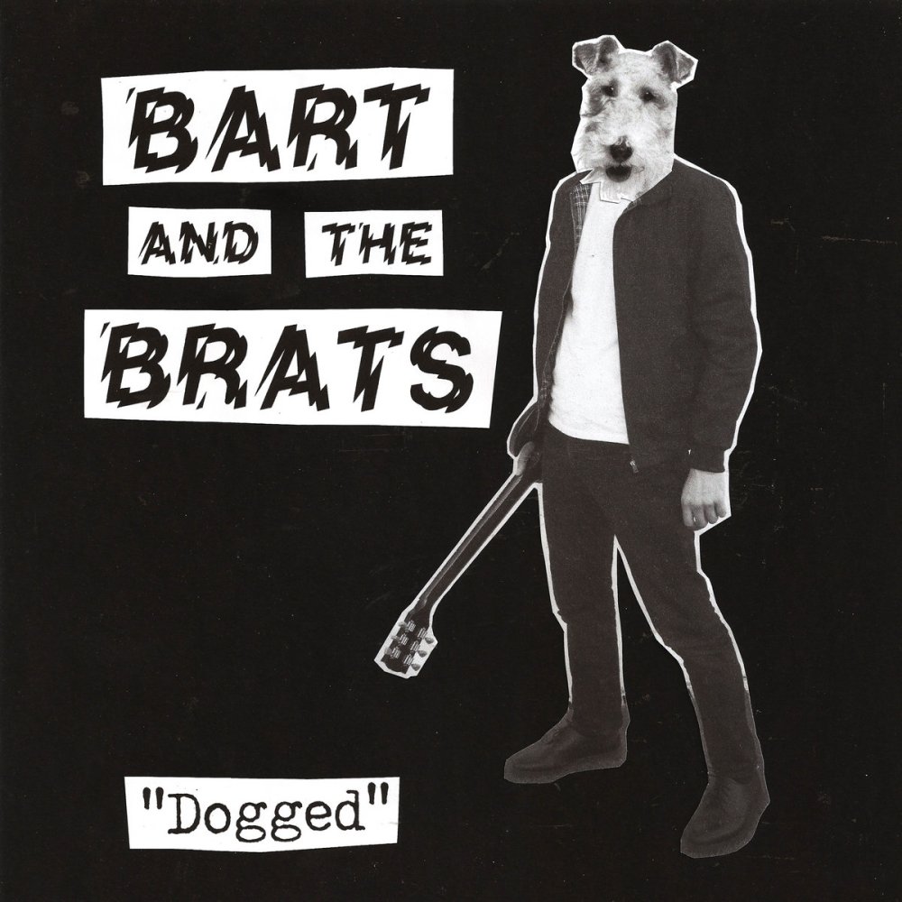 Portada de 'Dogged', disco de Bart and The Brats, editado en marzo de 2021 por Chickpea Records