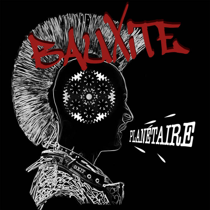 Portada del EP de cinco canciones 'Planétaire' de Bauxite (marzo, 2021)