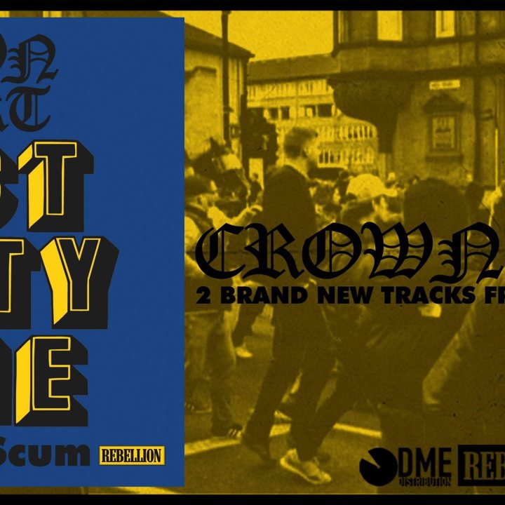 Nuevo 7" de Crown Court: Sect Fifty Nine / Scum (Rebelion Records, 2021)