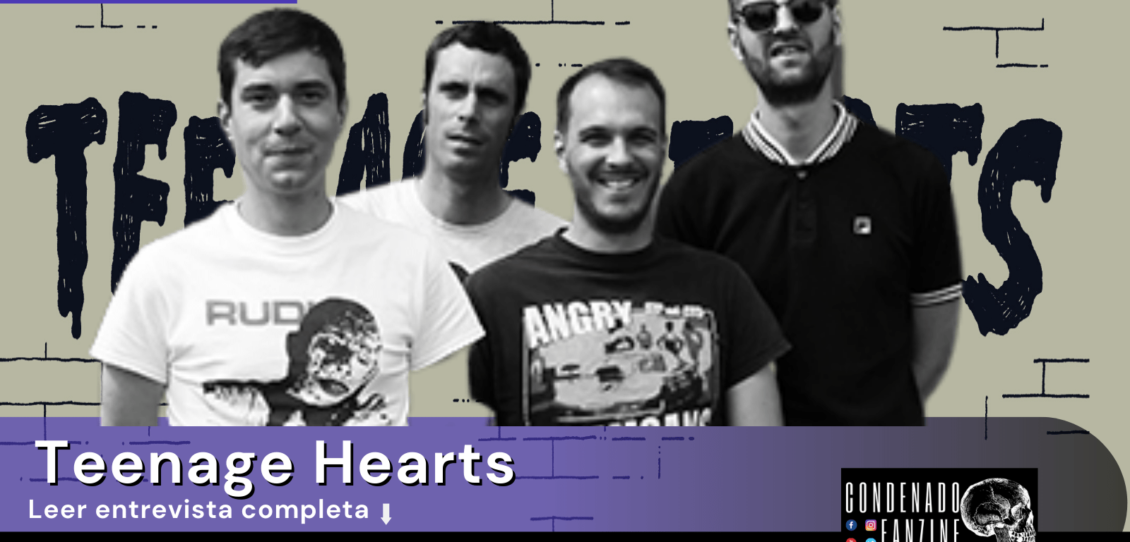 Entrevista con Teenage Hearts por Condenado Fanzine