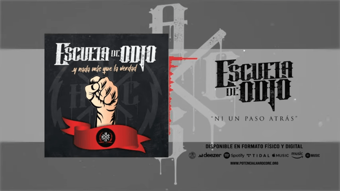 Disco 'Y nada más que la verdad' (Potencial Hardcore, 2021) de Escuela De Odio