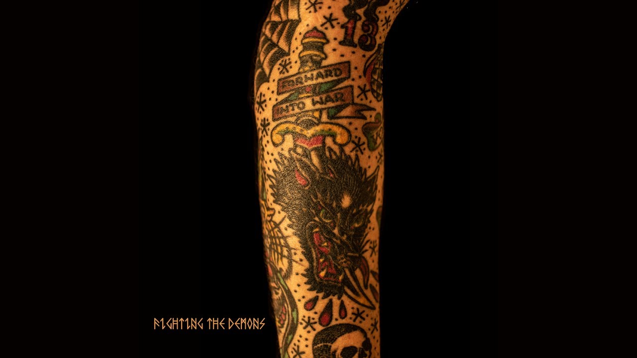 Vídeo de la canción "Fighting The Demons" de Forward Into War (2021)