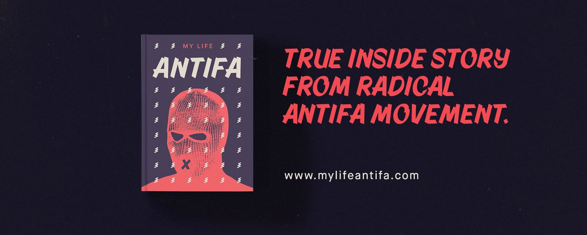 Libro 'My Life Antifa' de Peter Cricket (2021)