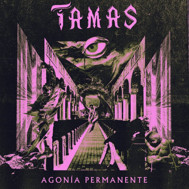 Portada del disco 'Agonía Permanente' de Tamas (2021)