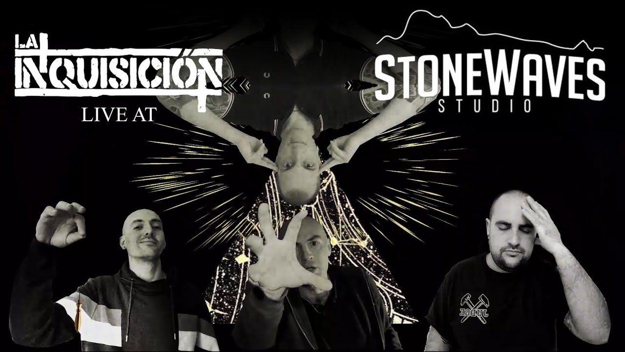 Vídeo con el concierto de La Inquisición en directo en Stonewaves Studio (2021)