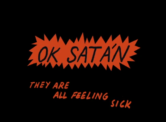 OK Satan: Vídeo de la canción "They Are Feeling Sick" (2021)