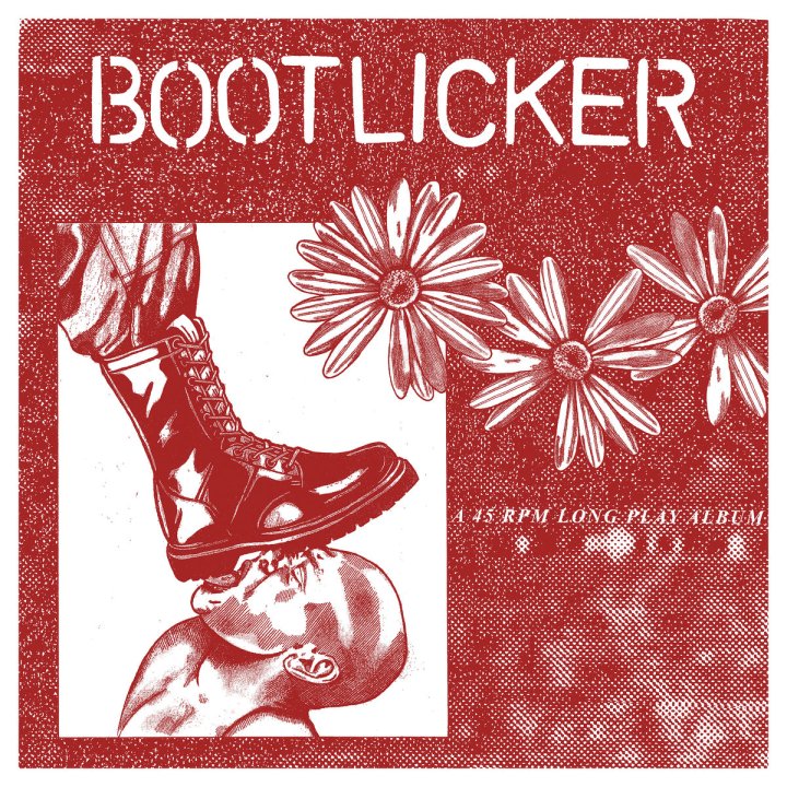 Portada del LP de Bootlicker que va a ser editado conjuntamente por Neon Taste Records y Static Shock Records