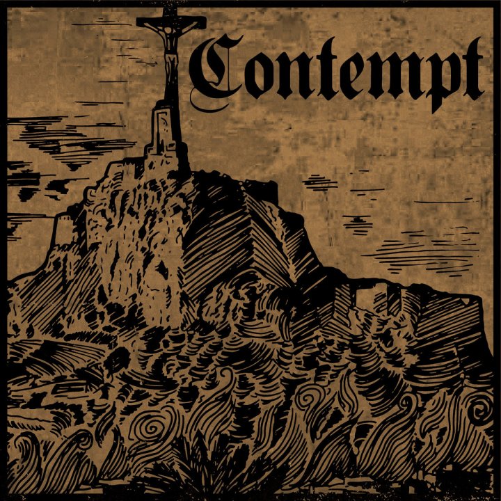 Portada del 12" LP de Contempt que ha editado Mendeku Diskak en 2021Portada del 12" LP de Contempt que ha editado Mendeku Diskak en 2021