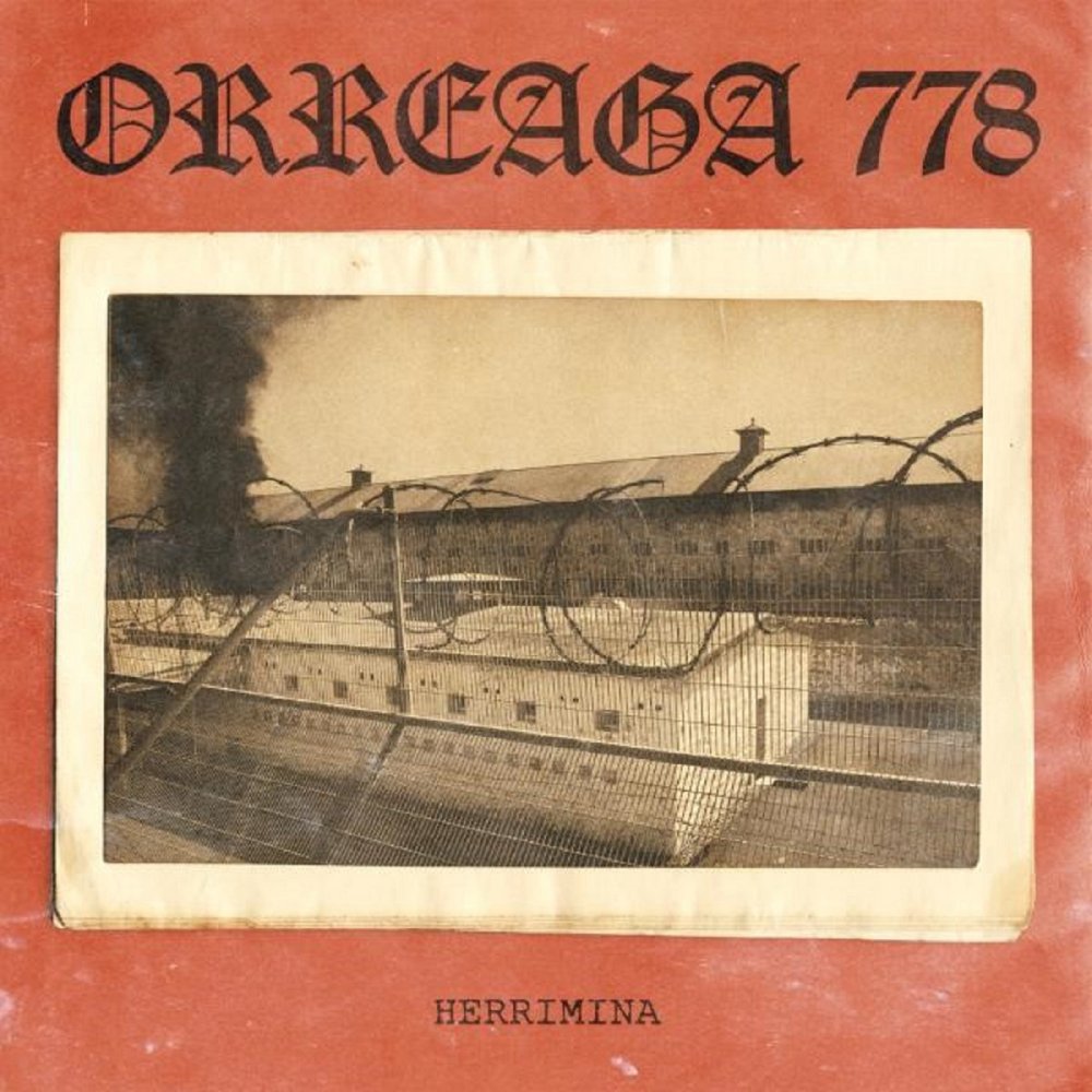Portada de 'Herrimina' de Orreaga 778, disco que será editado en 2021 por Common People Records, The Firm Records, Cementerio Records y LSM Vinyl