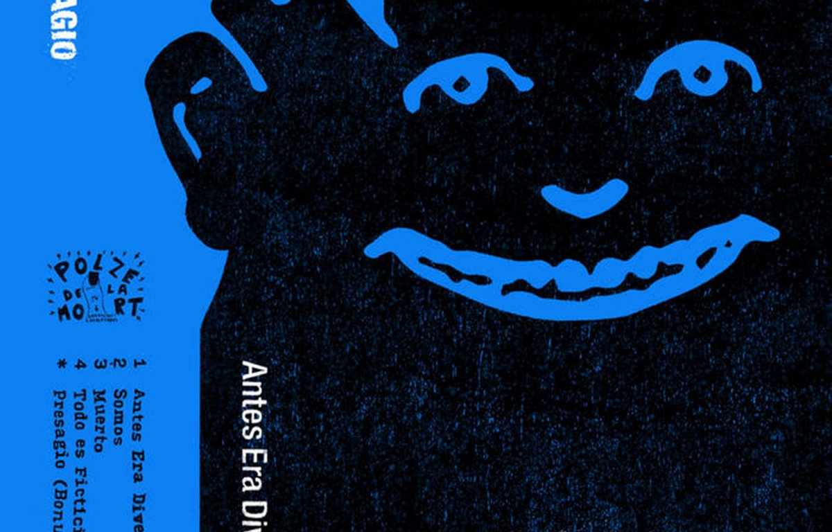 'Antes Era Divertido' de Presagio, editado en cassette por Polze de la Mort (2021)