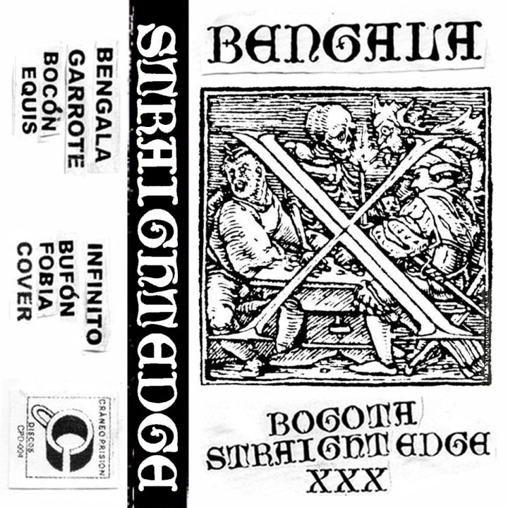 'Demo' (2021) de Bengala, banda hardcore straight edge procedente de Bogotá (Colombia)