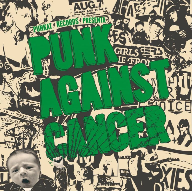 Portada del disco Punk Against Cancer (Punkat Records, 2021)