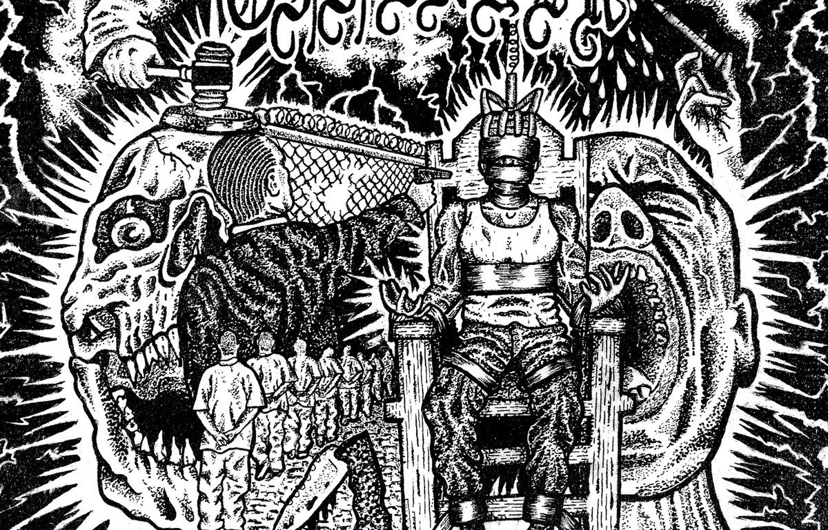 Portada de 'Summary Execution' de Repeat Offender, que será editado en el verano de 2021 por Mendeku Diskak y Shitkicker Records