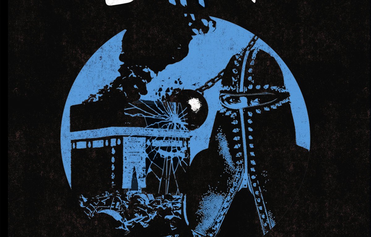 Portada del 7" 'Victory Belongs To Those Who Fight For A Right Cause' (La Vida Es Un Mus, 2021)