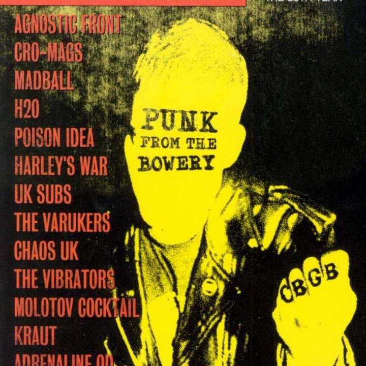 Portada del DVD 'CBGB Punk From The Bowery' (2003)