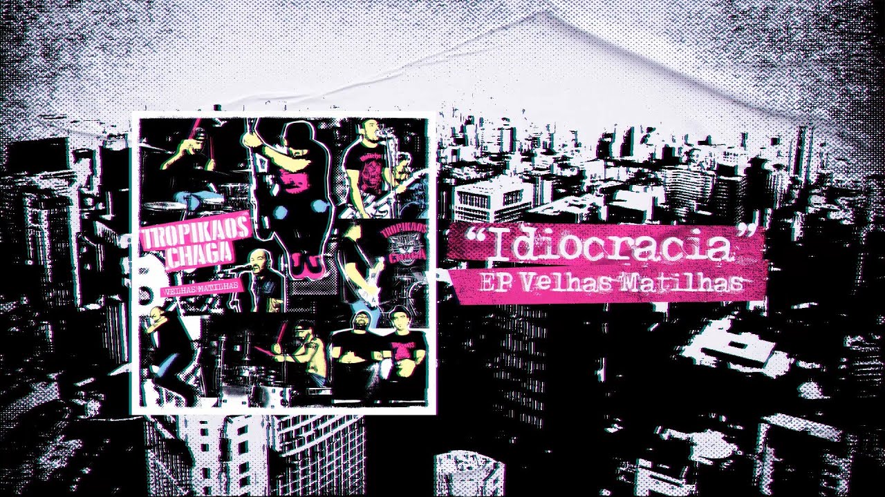 Vídeo con letra de "Idiocracia", canción que está incluida en el EP 'Velhas Matilhas' (2021) de Tropikaos Chaga