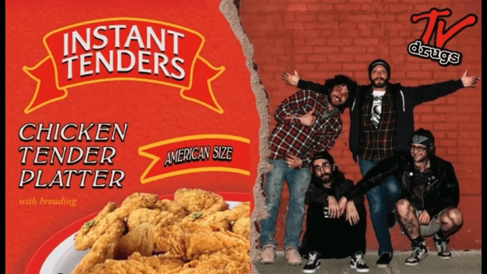 Vídeo de la canción "Comply or Die", que está incluida en el disco 'Instant Tenders' de TV Drugs editado por Serieal Bowl Records (2021)