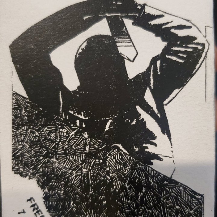 Portada de la casete 'Frenética' de Variolación (2021)