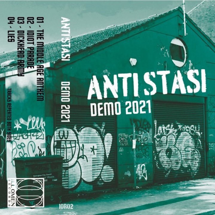 Portada de 'Demo 2021' de Anti Stasi, editada por Ill Oman Records