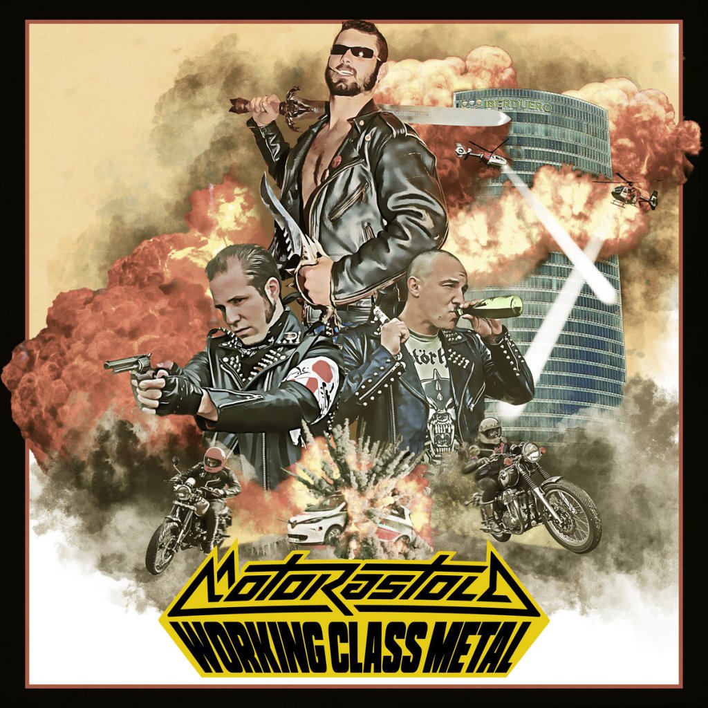 Portada de 'Working Class Metal' de Motorastola (2021)