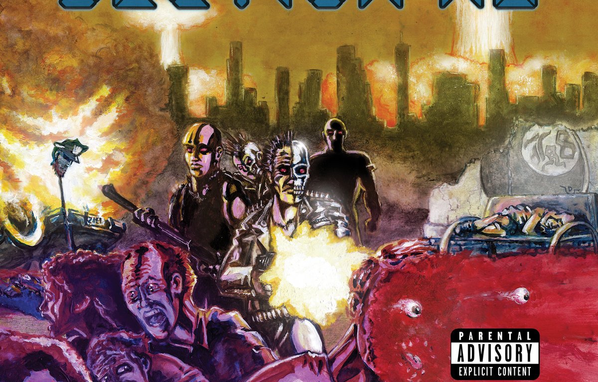 Portada de 'Welcome to my Nightmare' de Section H8 (Flatspot Records, 2021)