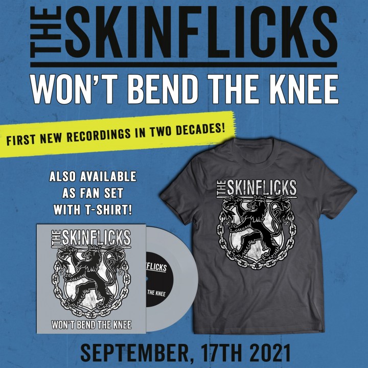 'Won't Bend the Knee', nuevo single de The Skinflicks (2021)