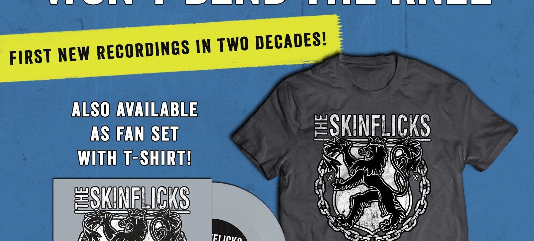 'Won't Bend the Knee', nuevo single de The Skinflicks (2021)