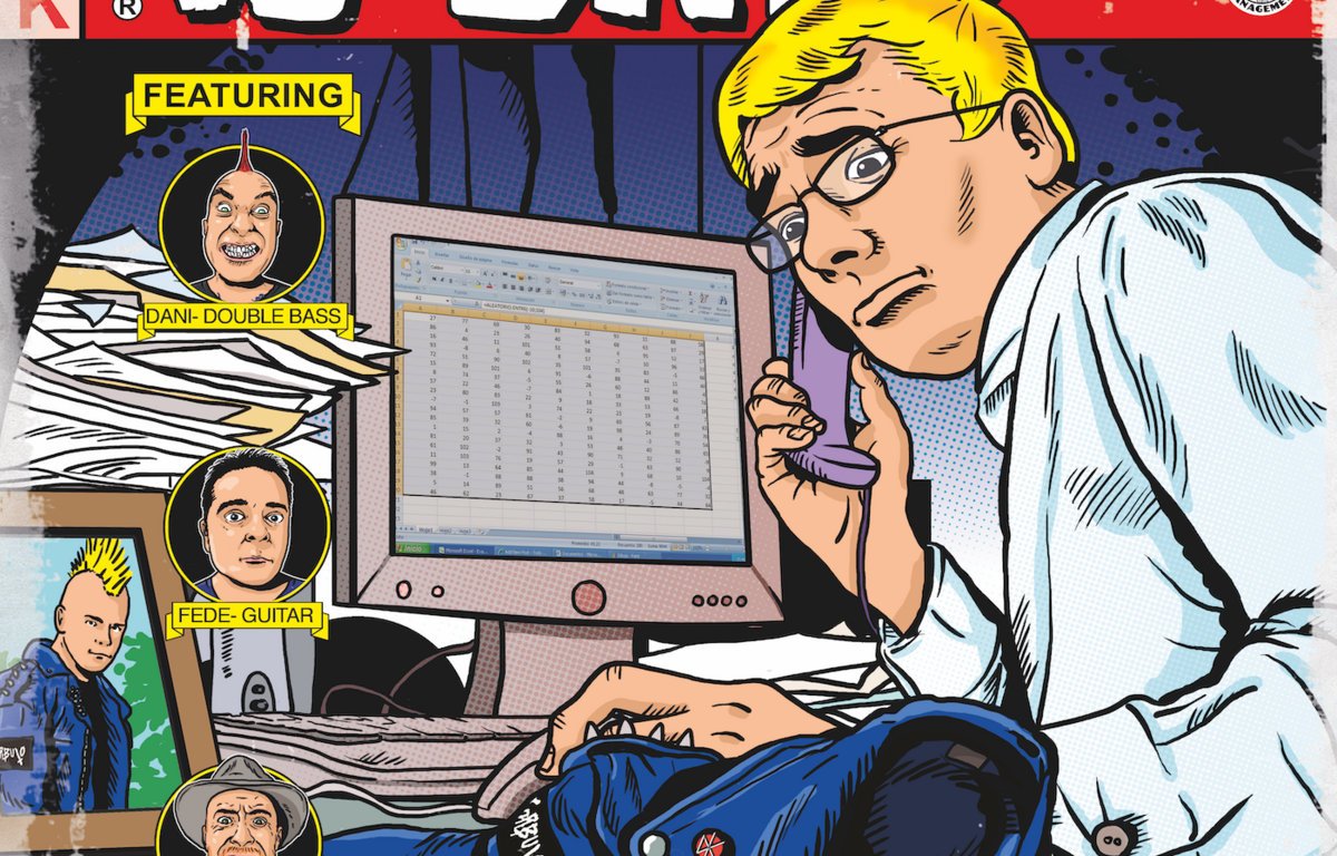 Portada de 'Once a punk always a punk' de 13 Bats (2021)