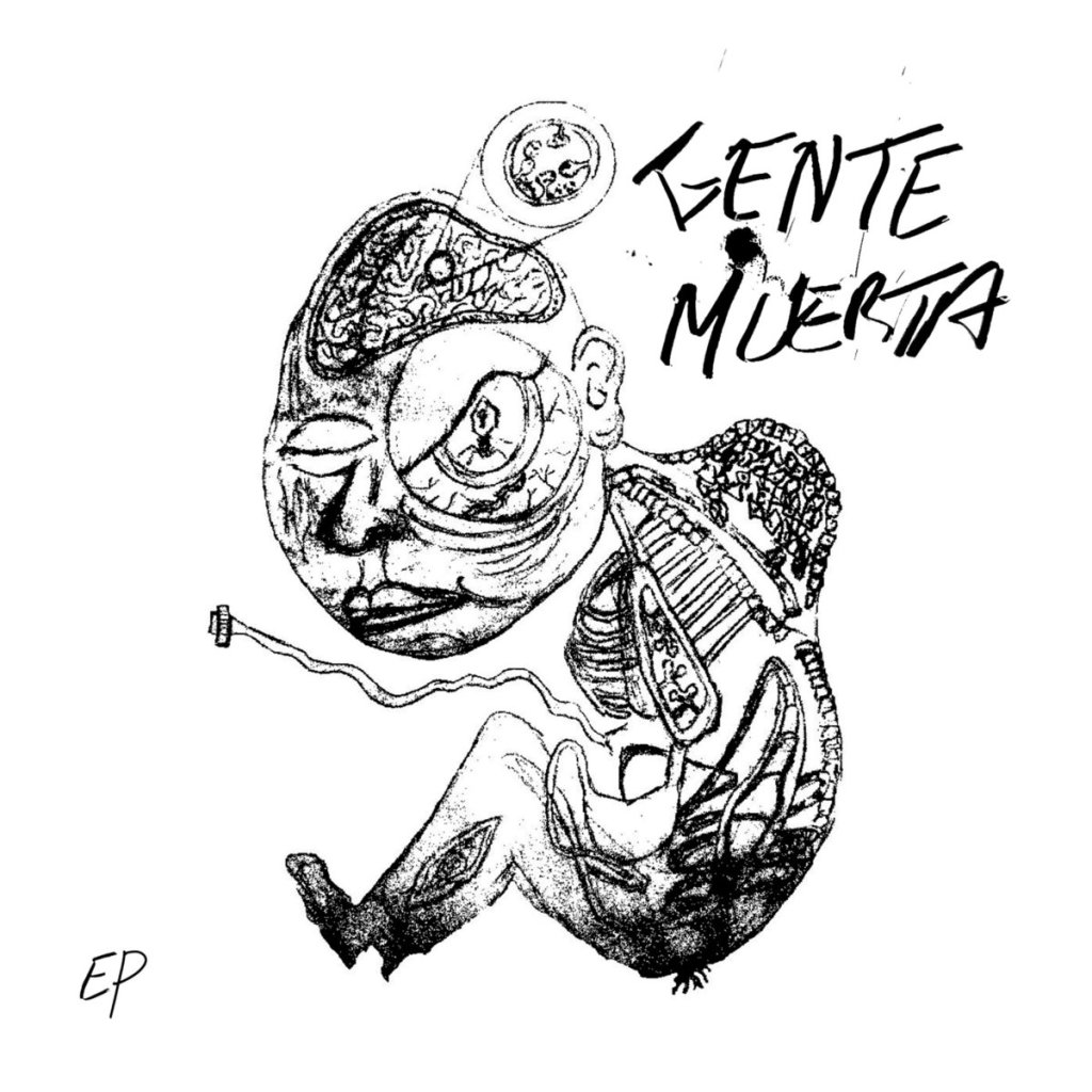 Portada del EP de Gente Muerta (2021)
