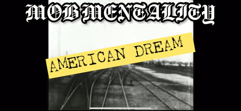 Vídeo de "American Dream" de Mob Mentality, canción incluida en el disco compartido con Patriot, Hardsell y Doug & The Slugz titulado 'American Oi! - Skinhead Anthems' (2021)