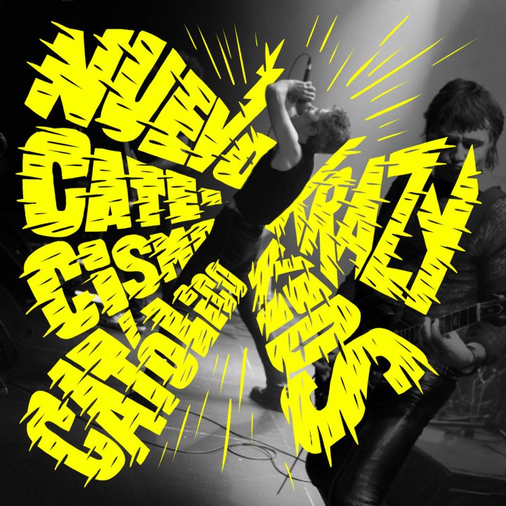 Portada del 7" 'Krazy Kids' de Nuevo Catecismo Católico (Folc Records, 2021)