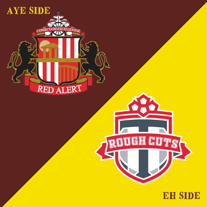 Portada del EP compartido entre Red Alert y Rough Cuts, editado en agosto de 2021 por Cursed Blessings