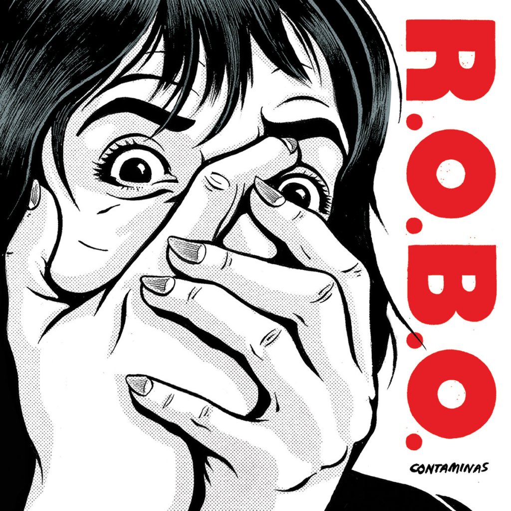Portada del EP 'Contaminas' de R.O.B.O. (2021)
