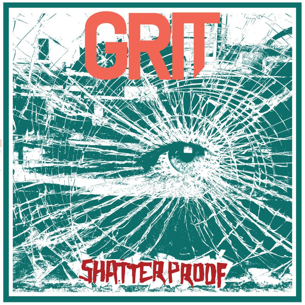 Portada del disco 'Shatterproof' de Grit (2021)