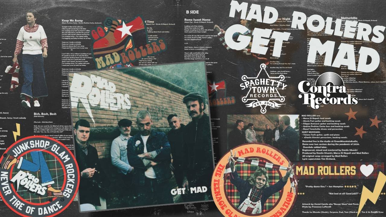 Vídeo de "I Trust Nobody", canción que está incluida en el disco 'Get Mad' de Mad Rollers (2021)