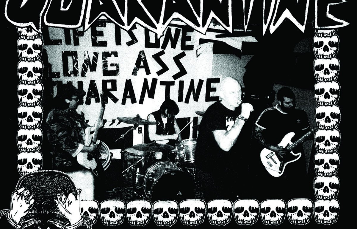 Portada de 'Agony' de Quarantine (2021)