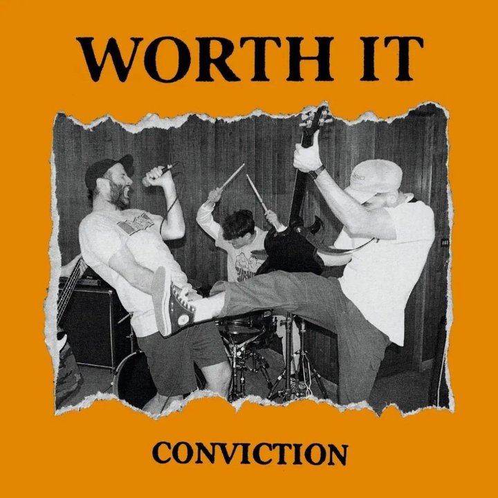 Portada del disco 'Conviction' de Worth It (2021)