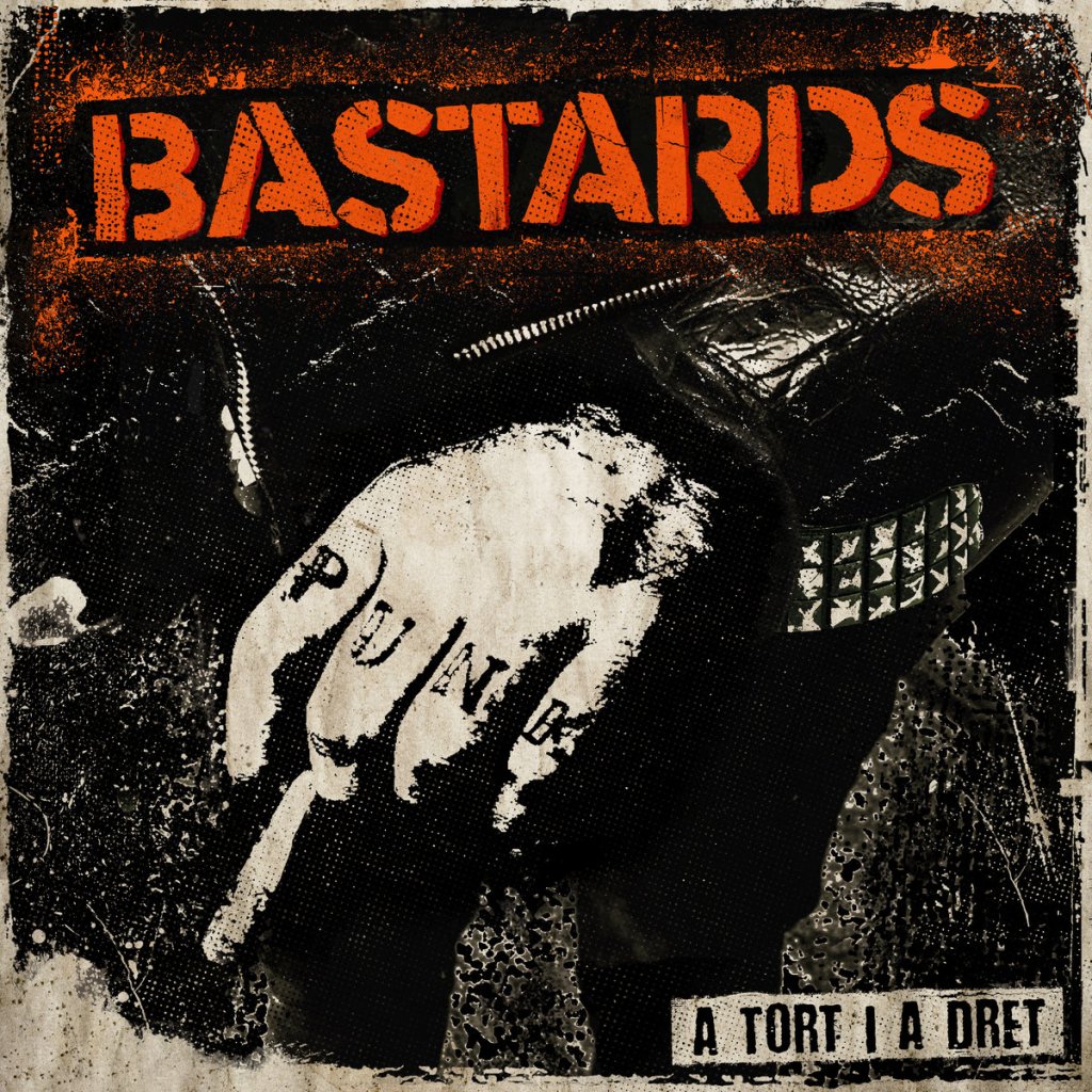 Portada del disco 'A tort i a dret' de Bastards (2021)Portada del disco 'A tort i a dret' de Bastards (2021)