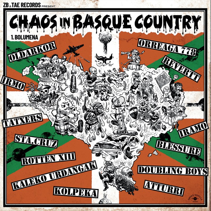 Portada del disco 'Chaos In Basque Country' (2021)