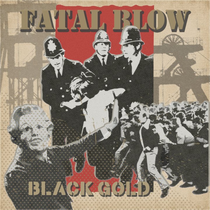 Portada del disco 'Black Gold' de Fatal Blow (2021)