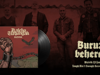 «Buruz Behera», canción del nuevo disco de Kaleko Urdangak