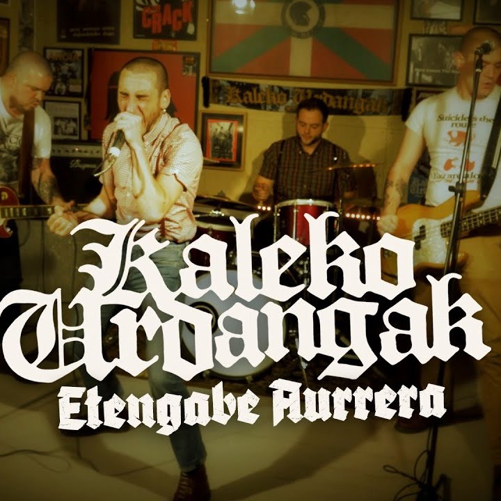 Videoclip de la canción "Etengabe Aurrera" que está incluida en el disco 'Bizirik' de Kaleko Urdangak