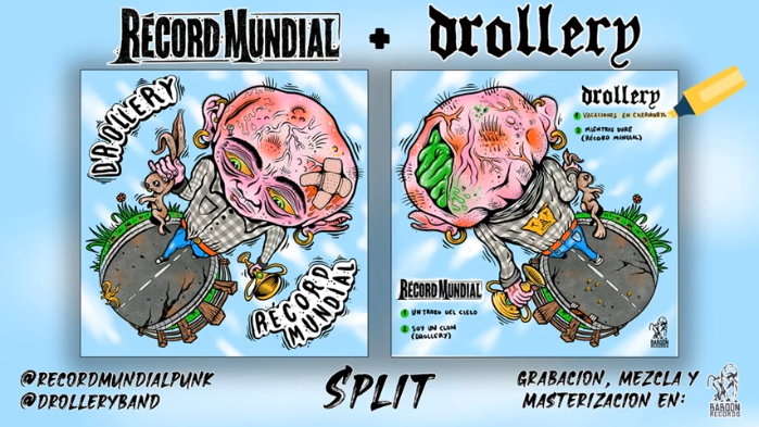 Split entre Récord Mundial y Drollery (2021)Split entre Récord Mundial y Drollery (2021)