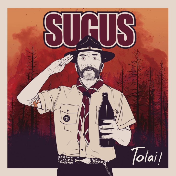 Portada del disco 'Tolai' de Sugus (2021)