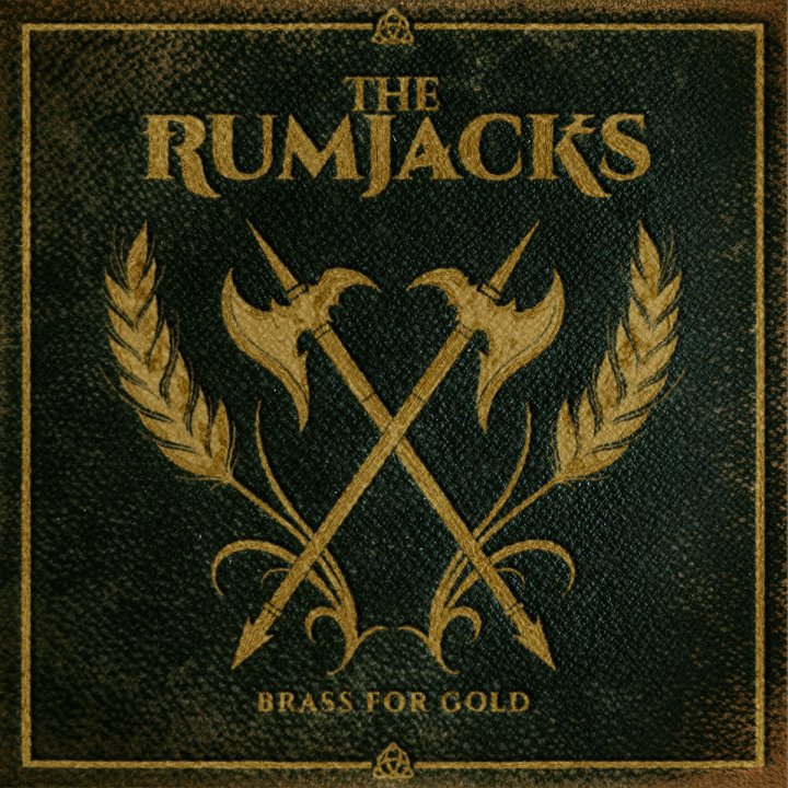 Portada del EP 'Brass For Gold' de The Rumjacks (2022)