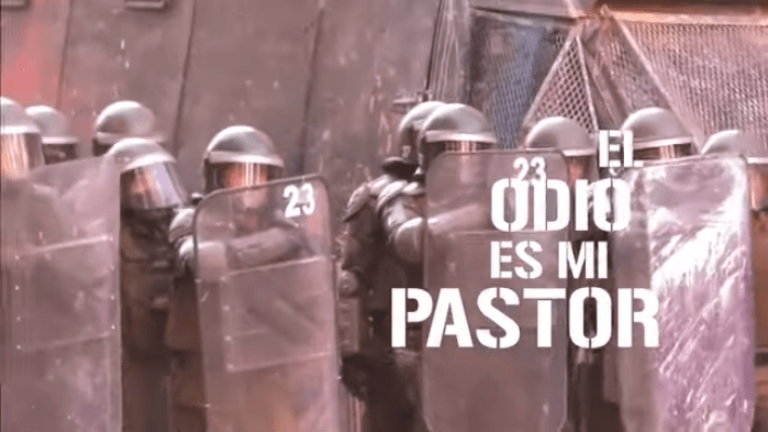 Vídeo de "Salmo chileno 23:4" de Guerra Urbana, canción que pertenece a su disco 'Destrípate' (2021)