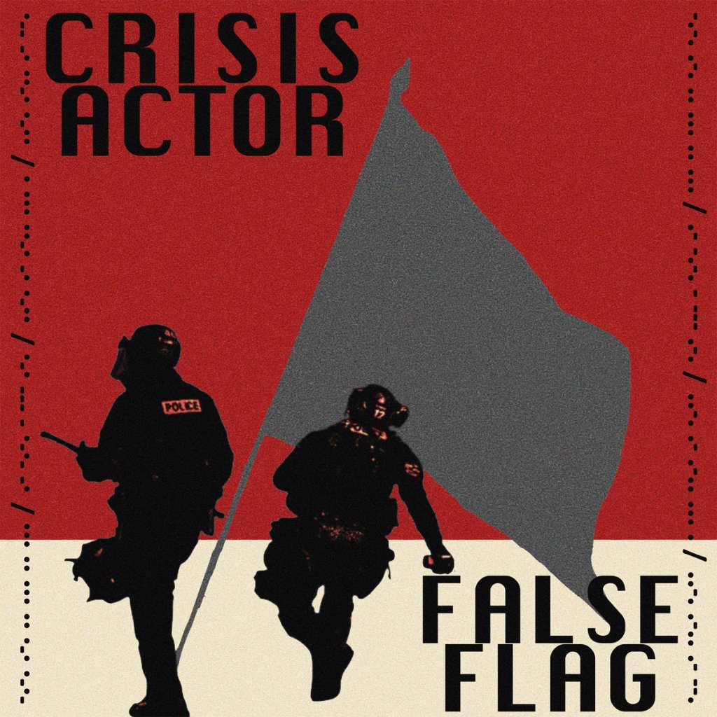 Portada del disco 'False Flag' de Actor Crisis (2022)