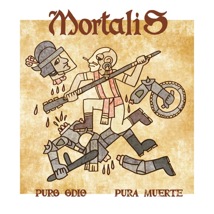 Portada del EP 'Puro Odio Pura Muerte' de Mortalis (2022)