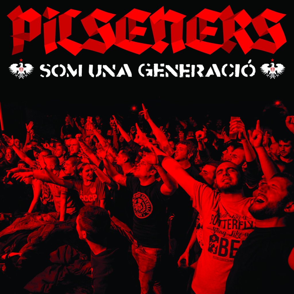 Portada del 7" 'Som Una Generació' de Pilseners (2022)