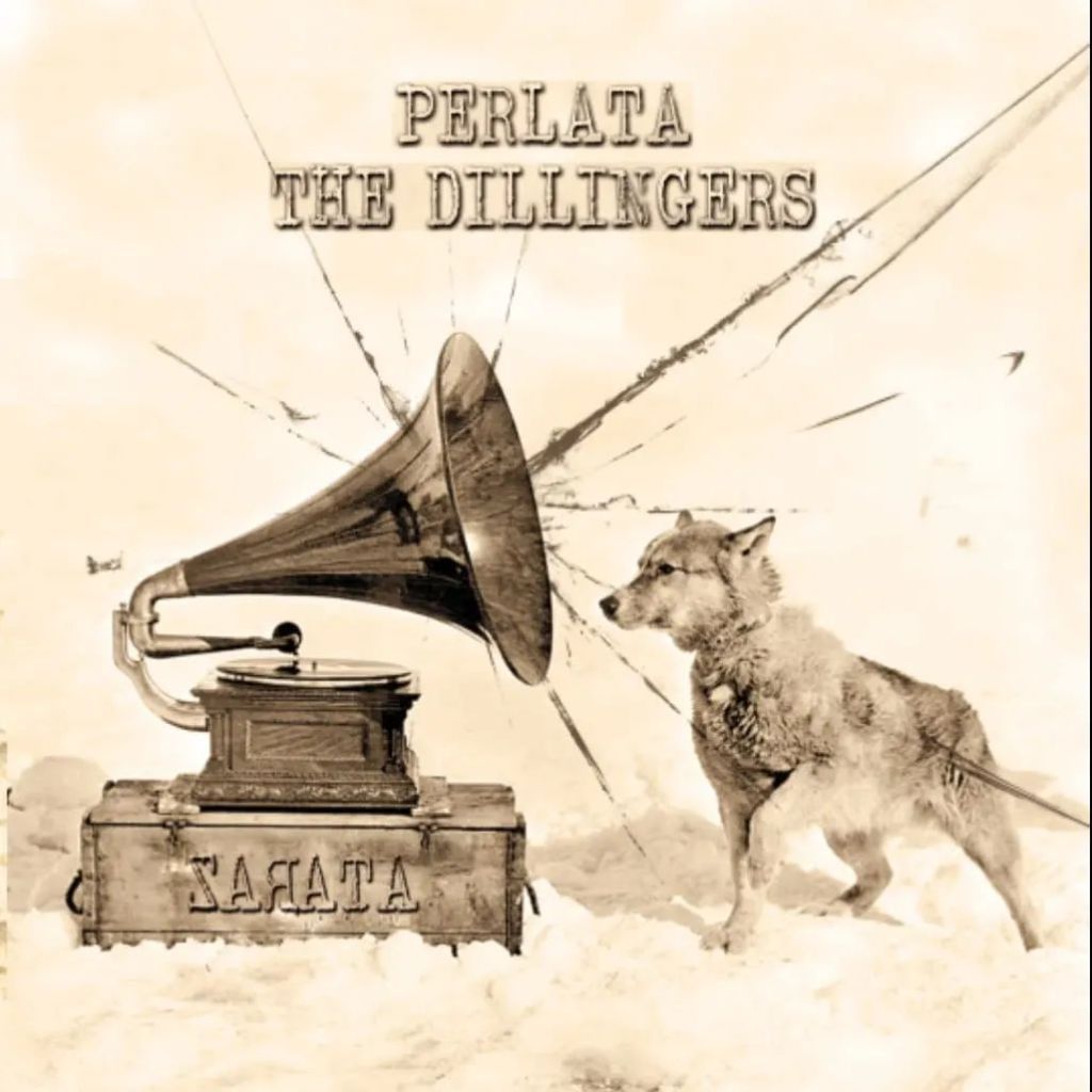 Portada del disco compartido entre Perlata y The Dillingers (2022)